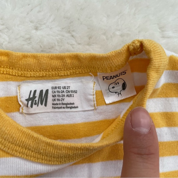 18-24m Snoopy H&M T-Shirt - Picture 5 of 5